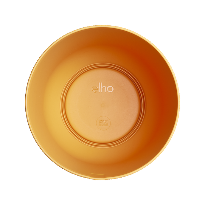 jazz round 16cm amber yellow